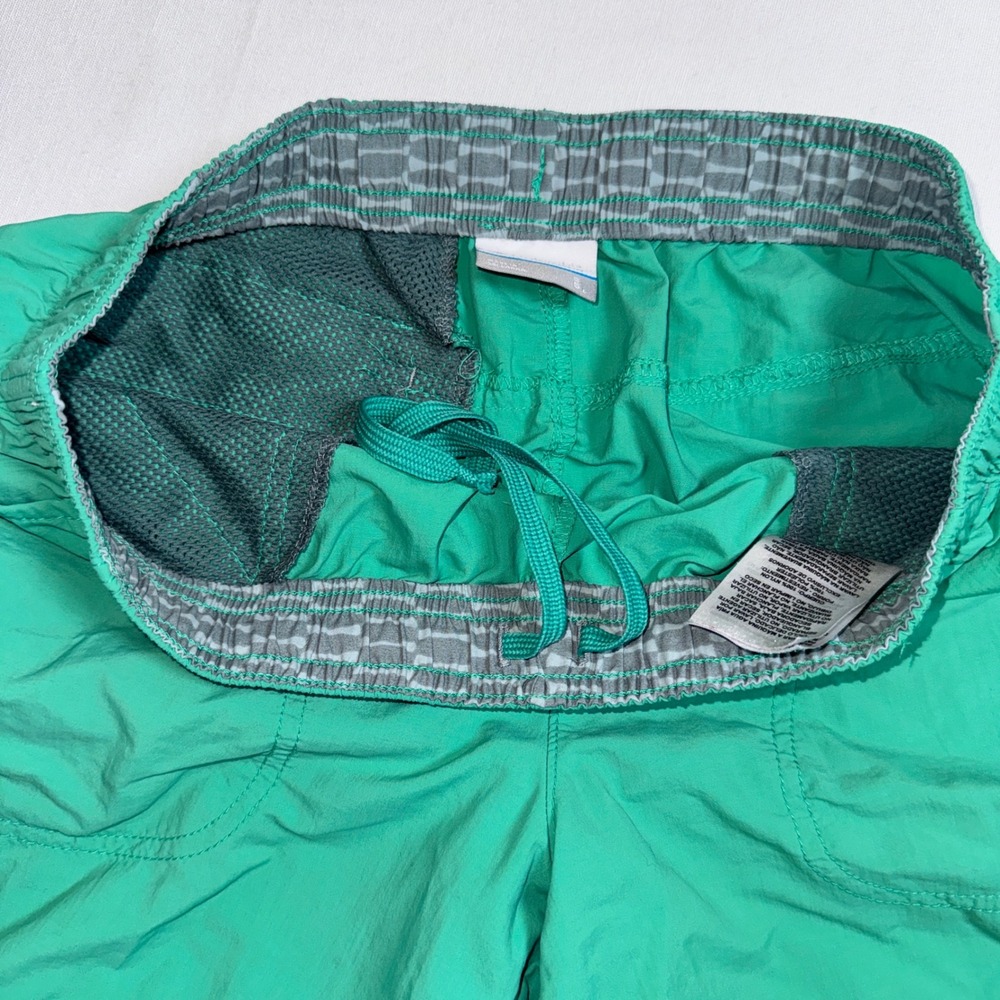 Columbia Women's Sandy River Green Nylon Water Shorts AL4573 Size Small 5 Inseam - Picture 4 of 14